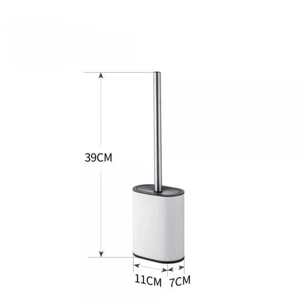 Йоржик для унітазу універсальний Mixxus Premium Diverse-TB0101 White колір білий (MI7064)