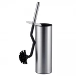 Йоржик для унітазу підлоговий Mixxus Premium Ellipse-TB0201 SS Color колір нержавійка (MI7067)