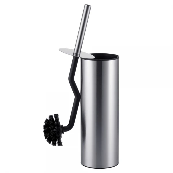 Йоржик для унітазу підлоговий Mixxus Premium Ellipse-TB0201 SS Color колір нержавійка (MI7067)