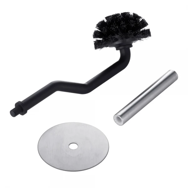 Йоржик для унітазу підлоговий Mixxus Premium Ellipse-TB0201 SS Color колір нержавійка (MI7067)