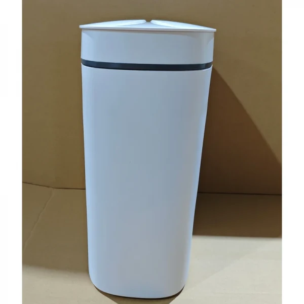 Мусорное ведро сенсорное овальное Mixxus Flat-TC0109 White 9 л цвет белый (MI7074)