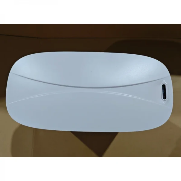 Мусорное ведро сенсорное овальное Mixxus Flat-TC0109 White 9 л цвет белый (MI7074)