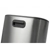 Мусорное ведро с плавным закрытием овальное Mixxus Premium Diverse-TC0105 SS Color 5л цвет нержавейка (MI7078)