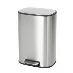 Мусорное ведро с плавным закрытием овальное Mixxus Premium Diverse-TC0105 SS Color 5л цвет нержавейка (MI7078)