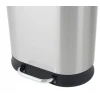 Мусорное ведро с плавным закрытием овальное Mixxus Premium Strong-TC0105 SS Color 5л цвет нержавейка (MI7080)
