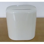 Відро для сміття сенсорне овальне Mixxus Premium Topper-TC0112 White 12л колір білий (MI7082)