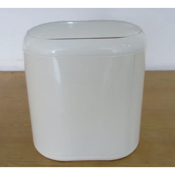 Відро для сміття сенсорне овальне Mixxus Premium Topper-TC0112 White 12л колір білий (MI7082)