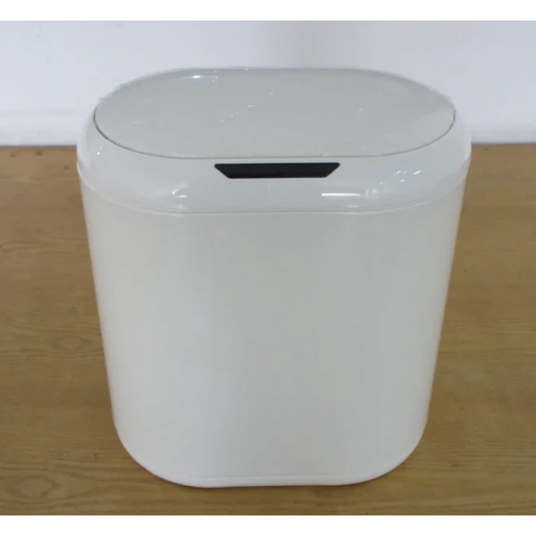 Відро для сміття сенсорне овальне Mixxus Premium Topper-TC0112 White 12л колір білий (MI7082)
