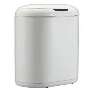 Відро для сміття сенсорне овальне Mixxus Premium Topper-TC0112 White 12л колір білий (MI7082)
