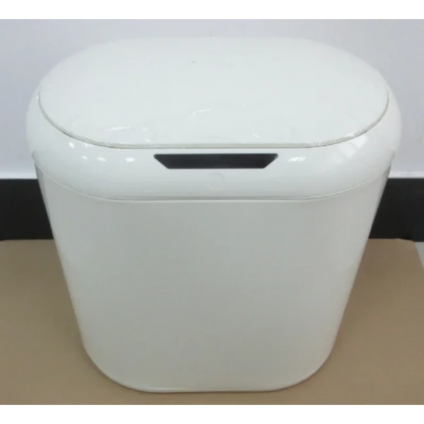 Мусорное ведро сенсорное овальное Mixxus Premium Topper-TC0112 White 12л цвет белый (MI7082)