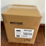 Відро для сміття сенсорне кругле Mixxus Premium Ellipse-TC0109 Chrome-Black 9л (хром-чорне) (MI7083)