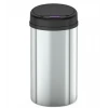 Мусорное ведро сенсорное круглое Mixxus Premium Ellipse-TC0109 Chrome-Black 9л (хром-черное) (MI7083)