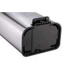 Відро для сміття з плавним закриттям прямокутне Mixxus Cubic-TC0112 SS Color 12л колір нержавійка (MI7089)