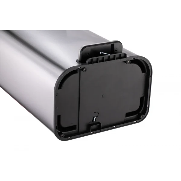 Відро для сміття з плавним закриттям прямокутне Mixxus Cubic-TC0112 SS Color 12л колір нержавійка (MI7089)