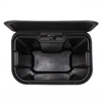 Відро для сміття з плавним закриттям прямокутне Mixxus Cubic-TC0112 SS Color 12л колір нержавійка (MI7089)