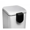 Мусорное ведро с плавным закрытием квадратное Mixxus Style-TC0106 SS Color 6л цвет нержавейка (MI7092)