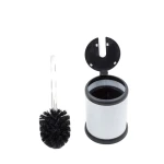 Йоржик для унітазу підлоговий Mixxus Topper-TB0201 White колір білий (MI7094)