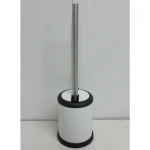 Йоржик для унітазу підлоговий Mixxus Topper-TB0201 White колір білий (MI7094)