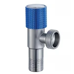 Кран для подключения сантехприборов Mixxus VAL-10-1/2x3/4 с нерж. стали SUS304 (синий) (MI7099)