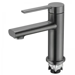 Змішувач для умивальника Mixxus Lord 001 Nut Graphite (Колір графіт) (MI7137)