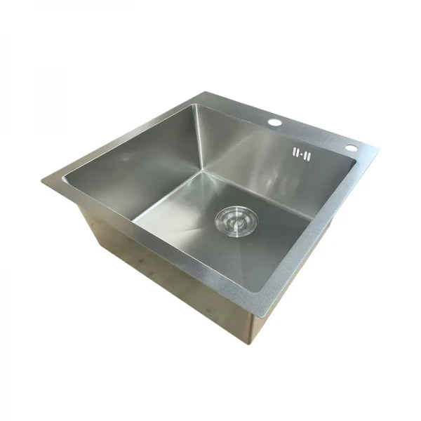 Мойка Mixxus MH5050 Micro Decor SS Color (3.0/0.8) из нерж. стали (цвет нержавейка) (MI8212)