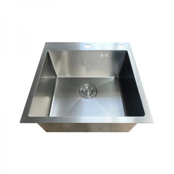 Мойка Mixxus MH5050 Micro Decor SS Color (3.0/0.8) из нерж. стали (цвет нержавейка) (MI8212)