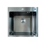 Мийка Mixxus MH5050 Micro Decor Graphite (3.0/0.8) з нерж. сталі (колір графіт) (MI8213)