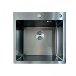 Мийка Mixxus MH5050 Micro Decor Graphite (3.0/0.8) з нерж. сталі (колір графіт) (MI8213)