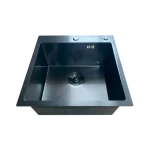 Мийка Mixxus MH5050 Micro Decor Black (3.0/0.8) з нерж. сталі (колір чорний) (MI8215)