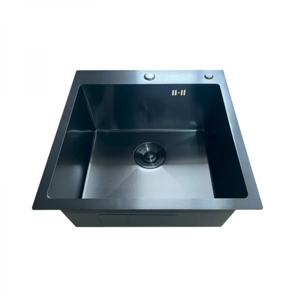 Мийка Mixxus MH5050 Micro Decor Black (3.0/0.8) з нерж. сталі (колір чорний) (MI8215)