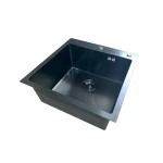 Мийка Mixxus MH5050 Micro Decor Black (3.0/0.8) з нерж. сталі (колір чорний) (MI8215)