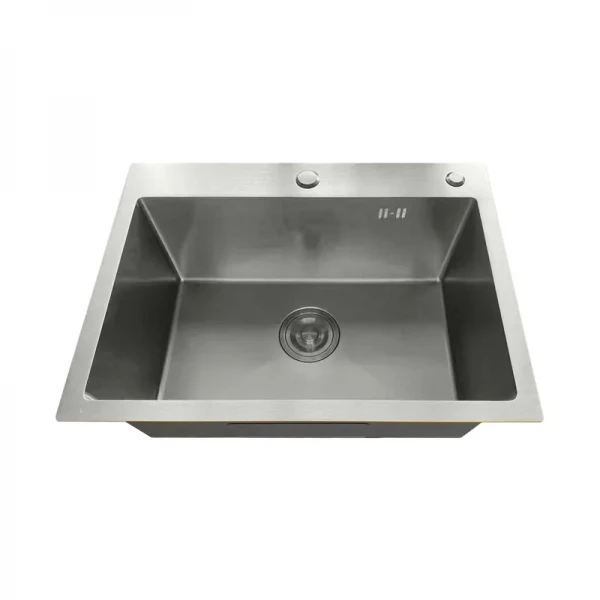 Мийка Mixxus MH5843 Micro Decor SS Color (3.0/0.8) з нерж. сталі (колір нерж.) (MI8216)