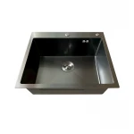 Мийка Mixxus MH5843 Micro Decor Graphite (3.0/0.8) з нерж. сталі (колір графіт) (MI8217)