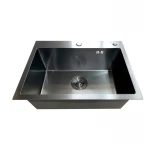 Мийка Mixxus MH5843 Micro Decor Black (3.0/0.8) з нерж. сталі (колір чорний) (MI8219)