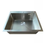 Мойка Mixxus MH6050 Micro Decor SS Color (3.0/0.8) из нерж. стали (цвет нержавейка) (MI8220)