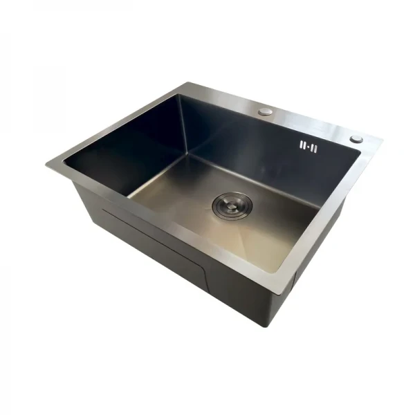 Мойка Mixxus MH6050 Micro Decor Graphite (3.0/0.8) из нерж. стали (цвет графит) (MI8221)