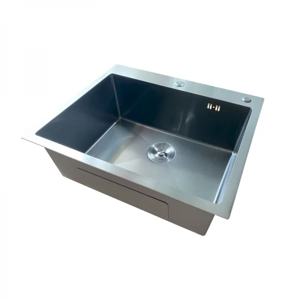 Мийка Mixxus MH6050 Micro Decor Black (3.0/0.8) з нерж. сталі (колір чорний) (MI8223)