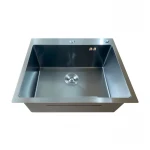 Мийка Mixxus MH6050 Micro Decor Black (3.0/0.8) з нерж. сталі (колір чорний) (MI8223)