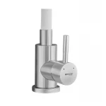 Смеситель для кухни MIXXUS SUS-011-T REFL.WHITE нержавеющая сталь SUS304 / белый с гибким силиконовым изливом (MI8228)