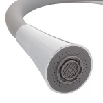 Смеситель для кухни Mixxus Premium Matis 011-T латунный, хром/серый, с гибким изливом MI8267 (MI8267)