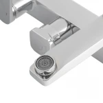 Душова колона зі змішувачем Mixxus Premium Lazar 009-J латунна, колір хром, з коротким виливом (MI8272)