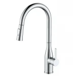 Смеситель для кухни с выдвижным изливом Mixxus Premium SUMMER 014 (Цвет хром) (MI8281)