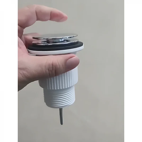 Донний клапан для раковини Mixxus POP-UP-10 1 1/4'' універсальний (з/без перел) СLICK-СLACK (Кол.хром) (MI8285)