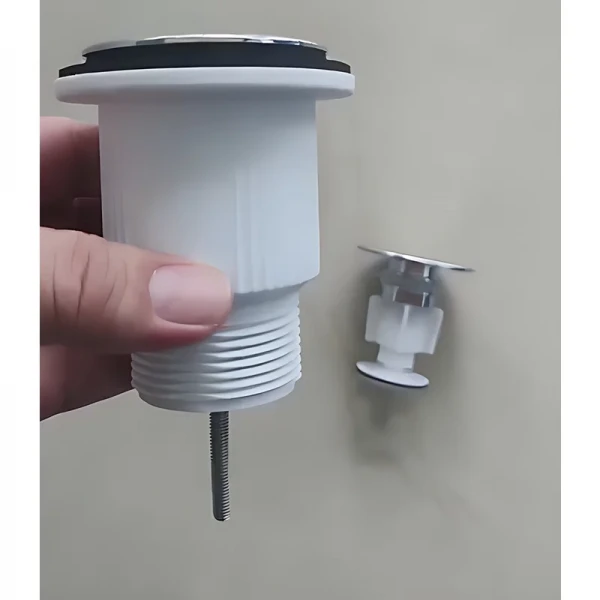 Донний клапан для раковини Mixxus POP-UP-10 1 1/4'' універсальний (з/без перел) СLICK-СLACK (Кол.хром) (MI8285)