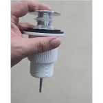 Донний клапан для раковини Mixxus POP-UP-10 1 1/4'' універсальний (з/без перел) СLICK-СLACK (Кол.хром) (MI8285)