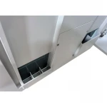 Зеркальный шкафчик Mixxus Premium Olivary CM01-60x70x13 с LED Touch, димером, регулятором яркости (MI8294)