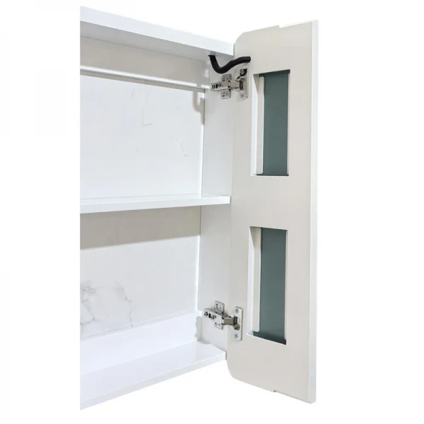 Зеркальный шкафчик Mixxus Premium Olivary CM01-60x70x13 с LED Touch, димером, регулятором яркости (MI8294)