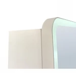 Зеркальный шкафчик Mixxus Premium Olivary CM01-70x70x13 с LED Touch, димером, регулятором яркости (MI8295)