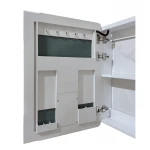 Зеркальный шкафчик Mixxus Premium Olivary CM01-70x70x13 с LED Touch, димером, регулятором яркости (MI8295)