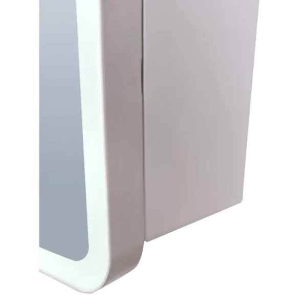 Зеркальный шкафчик Mixxus Premium Olivary CM01-80x70x13 с LED Touch, димером, регулятором яркости (MI8296)